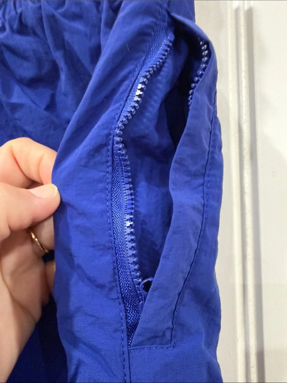 EUC Blue Women's Parachute Joggers - Wilo the Label